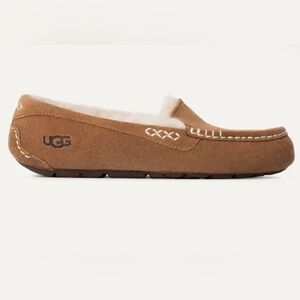 UGG Women's Ansley Wool Slipper in Chestnut SZ 9